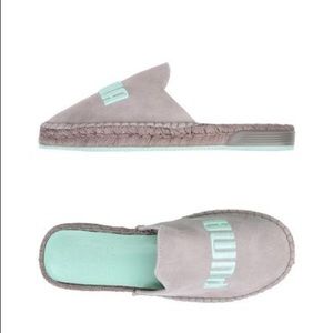 New in box Fenty x Puma mule slides